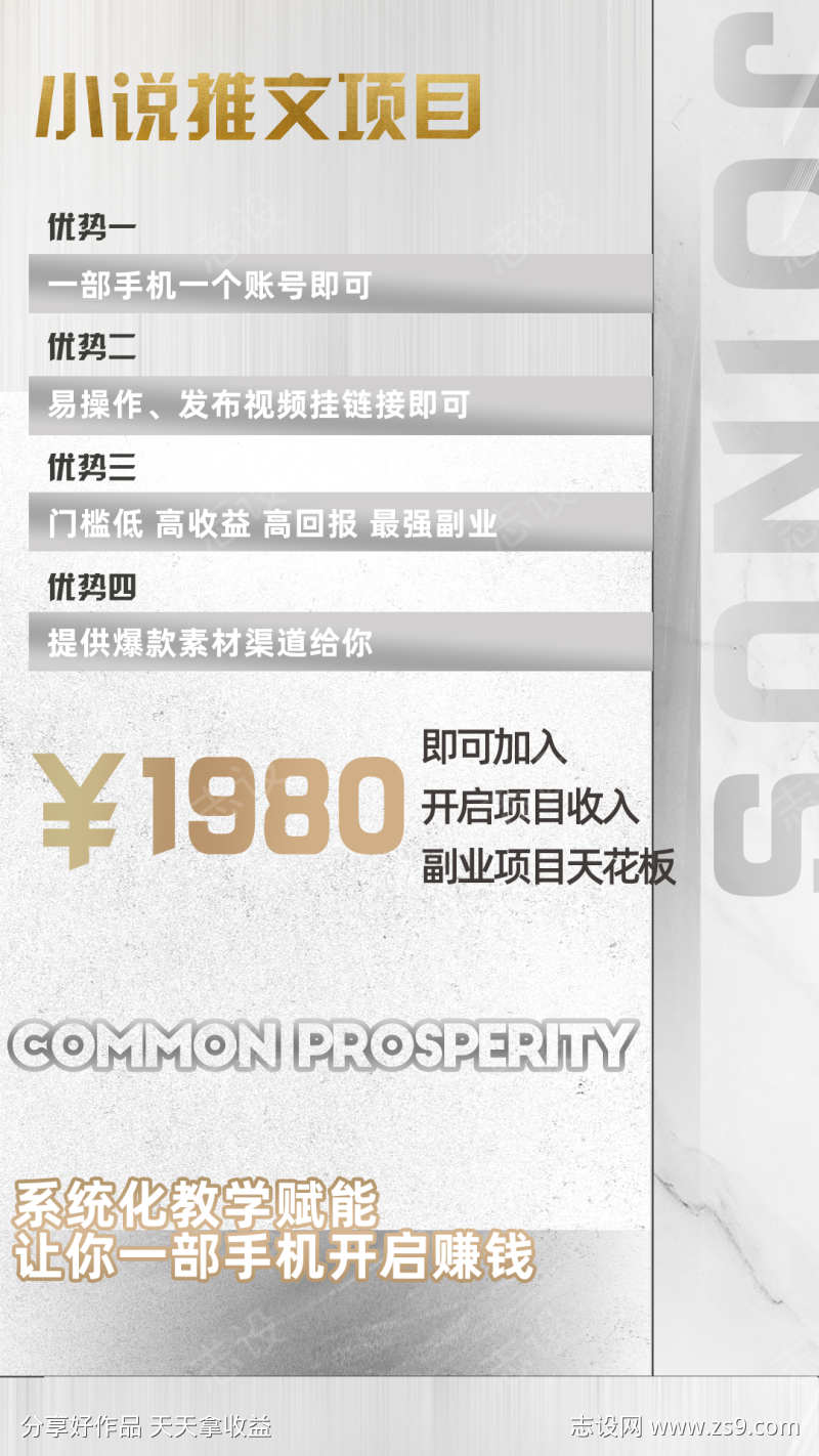 小说推文项目