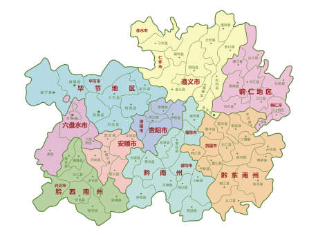贵州地图矢量可修改版_源文件下载_AI格式_4135X3071像素-公布图,贵州,发展-作品编号:2025021910558028-志设-zs9.com