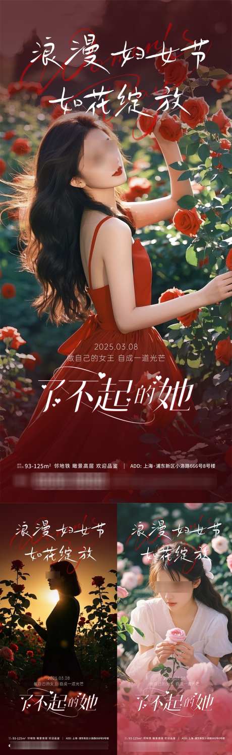 医美三八妇女节海报_源文件下载_PSD格式_1024X3327像素-三八,妇女节,女王-作品编号:2025022015596808-志设-zs9.com