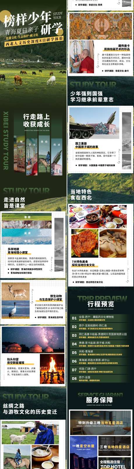 榜样少年青海亲子研学详情页_源文件下载_PSD格式_2160X10694像素-亲子,旅游,详情页-作品编号:2025022017204175-志设-zs9.com