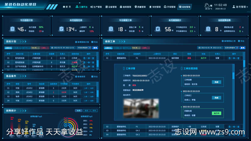 啥事自动化设备巡检质量管理平台
