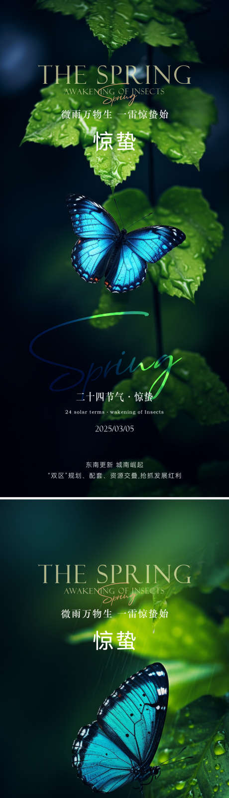 惊蛰实景节气海报_源文件下载_AI,PSD格式_1063X4616像素-园林,雨滴,水滴-作品编号:2025022313016470-志设-zs9.com