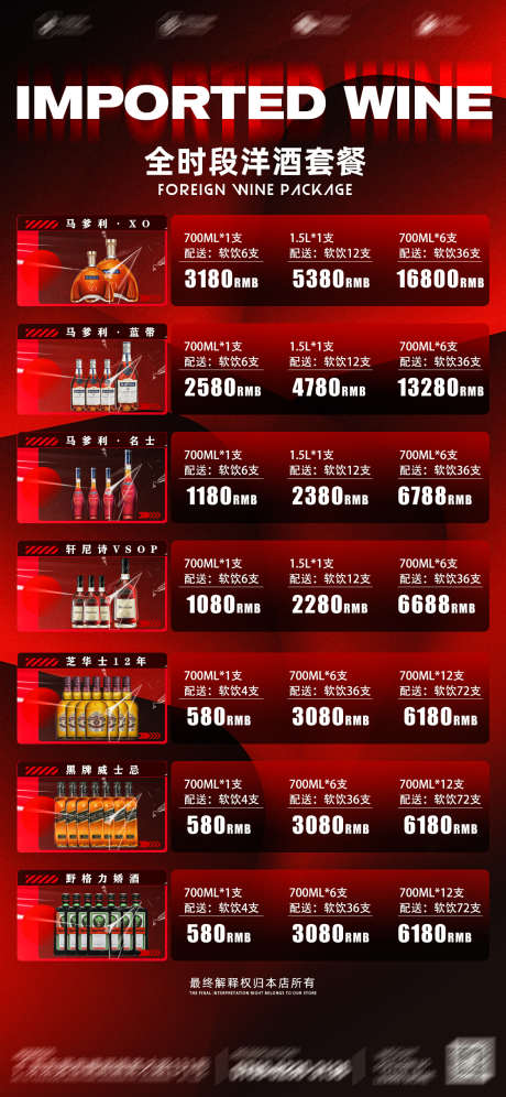 酒吧夜店酒水套餐海报_源文件下载_PSD格式_1125X2436像素-海报,洋酒,酒水-作品编号:2025022513221892-志˯设ˆ网