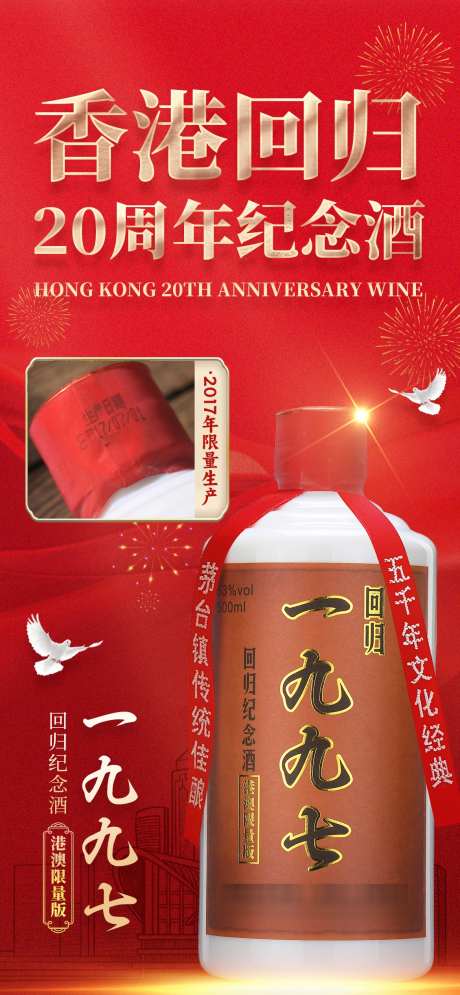 一九九七海报_源文件下载_PSD格式_1170X2532像素-促销,纪念酒,海报-作品编号:2025022515203580-志设-zs9.com