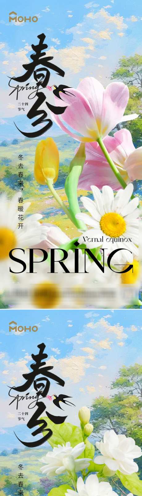 春分节气海报_源文件下载_PSD格式_1080X4684像素-插画,鲜花,春天-作品编号:2025022611368444-志设-zs9.com