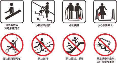 自动扶梯安全提示_源文件下载_CDR格式_4836X2641像素-安全贴,安全,提示-作品编号:2025022614494273-志设-zs9.com