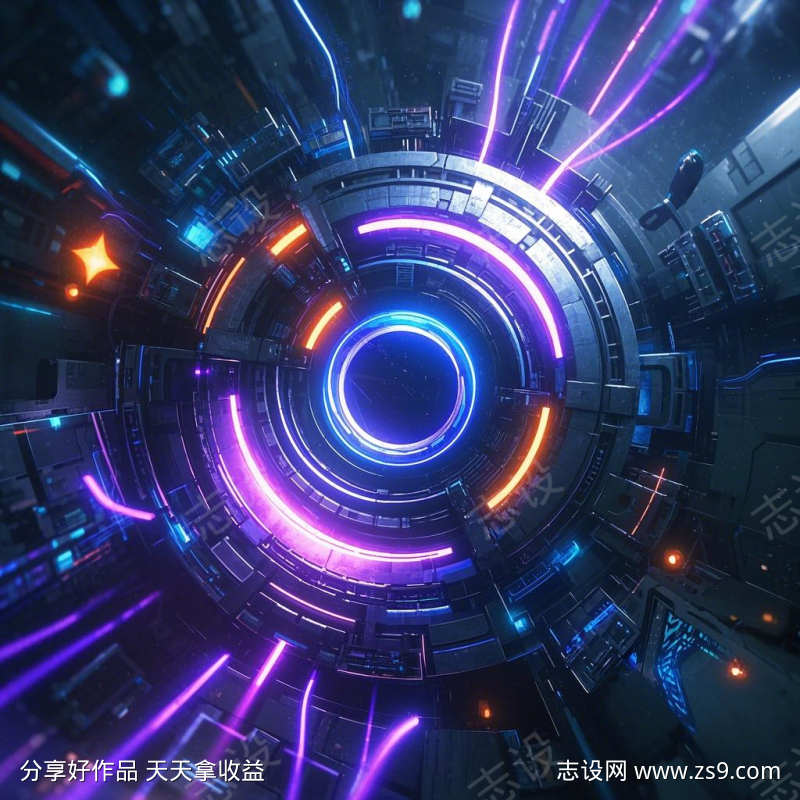 神秘科技科幻3D环绕音效