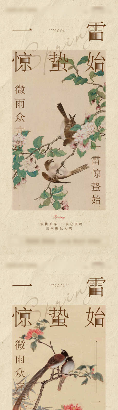 惊蛰节气海报_源文件下载_AI,PSD格式_1500X6498像素-喜鹊,花鸟画,中国风-作品编号:2025030114262402-志设-zs9.com