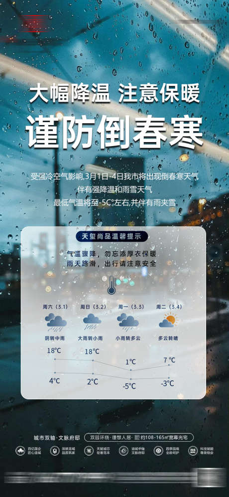 倒春寒降温保暖天气_源文件下载_PSD格式_1080X2340像素-气温,提示,温馨-作品编号:2025022816369033-志设-zs9.com