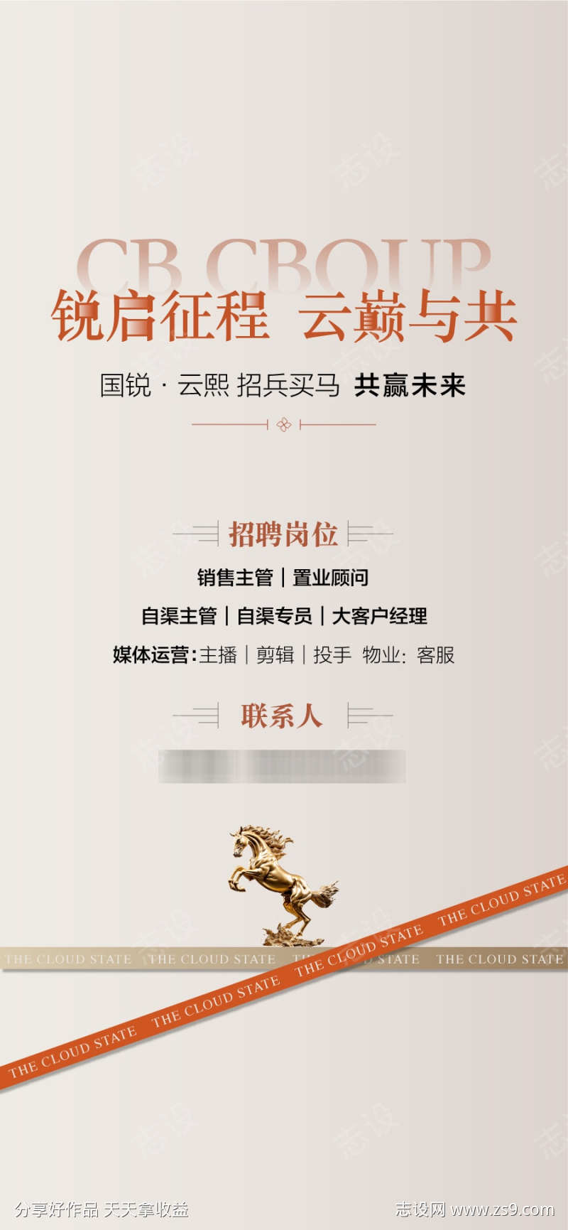 招兵买马共赢未来地产企业人才精英招聘