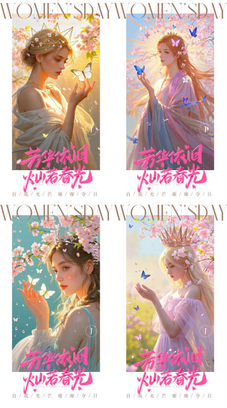 女王节海报_源文件下载_AI格式_1828X3280像素-绘画,蝴蝶,女王节-作品编号:2025030515223072-志设-zs9.com