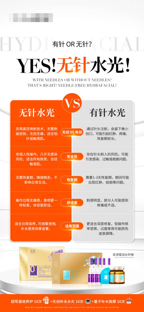 有针vs无针对比海报_源文件下载_PSD格式_1242X2688像素-提升,抗衰,对比-作品编号:2025030709523837-志设-zs9.com