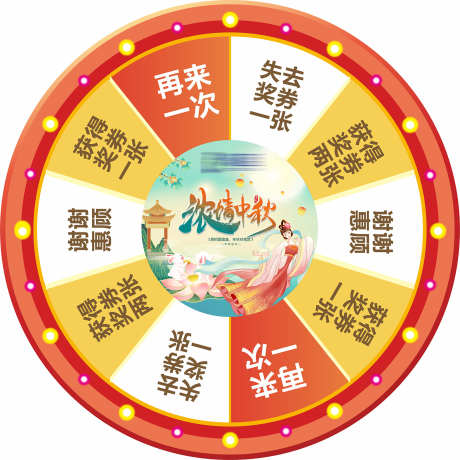 抽奖大转盘_源文件下载_CDR格式_1575X1575像素-红包,送礼,好礼-作品编号:2025031015056998-志设-zs9.com