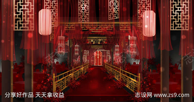 婚礼结婚美陈