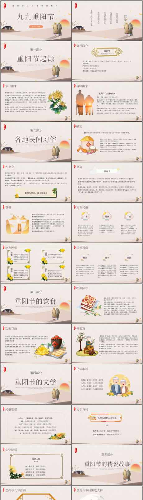重阳节ppt_源文件下载_PPT,PPTX格式_1800X7094像素-ppt,重阳节,中式-作品编号:2025031110019614-志˘设.网