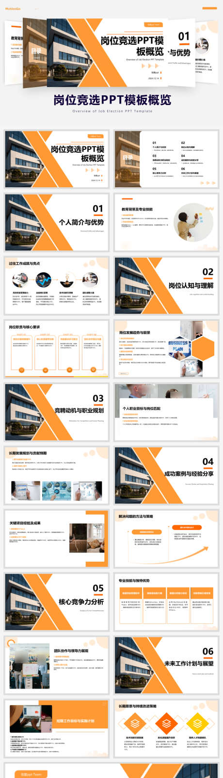 岗位竞选PPT模板概览设计_源文件下载_PPT,PPTX格式_1920X7613像素-PPT,岗位,竞选-作品编号:2025031111259665-志设
