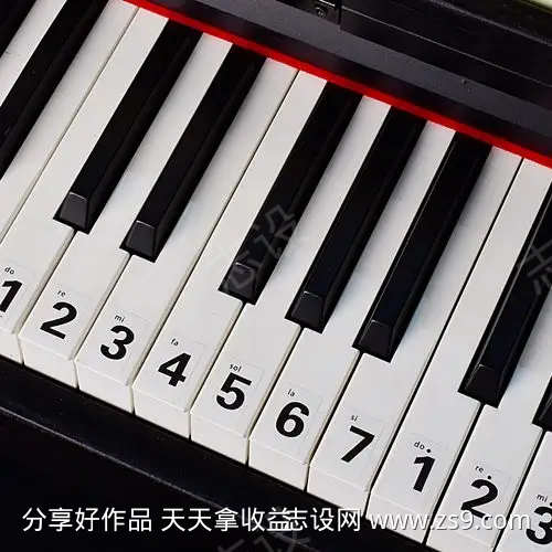 钢琴键盘节表音效