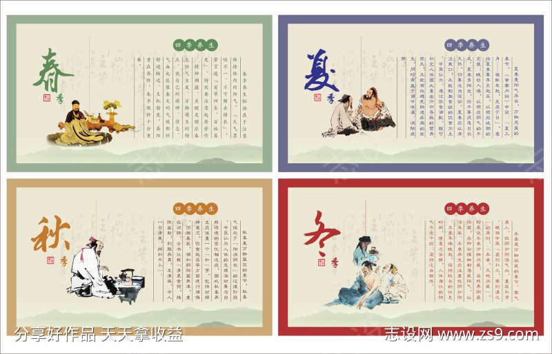古代中医四季养生