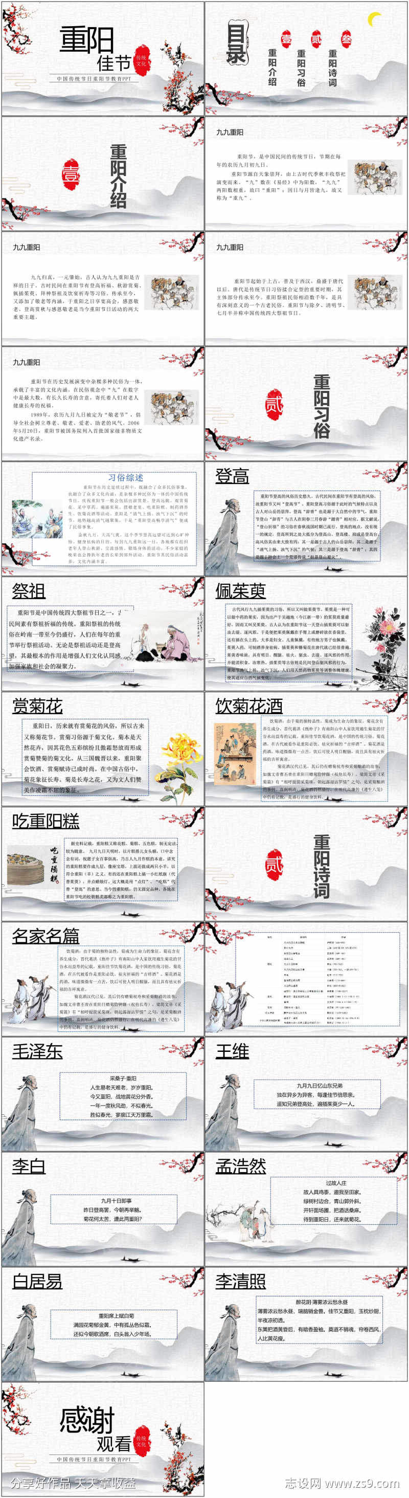 重阳节ppt