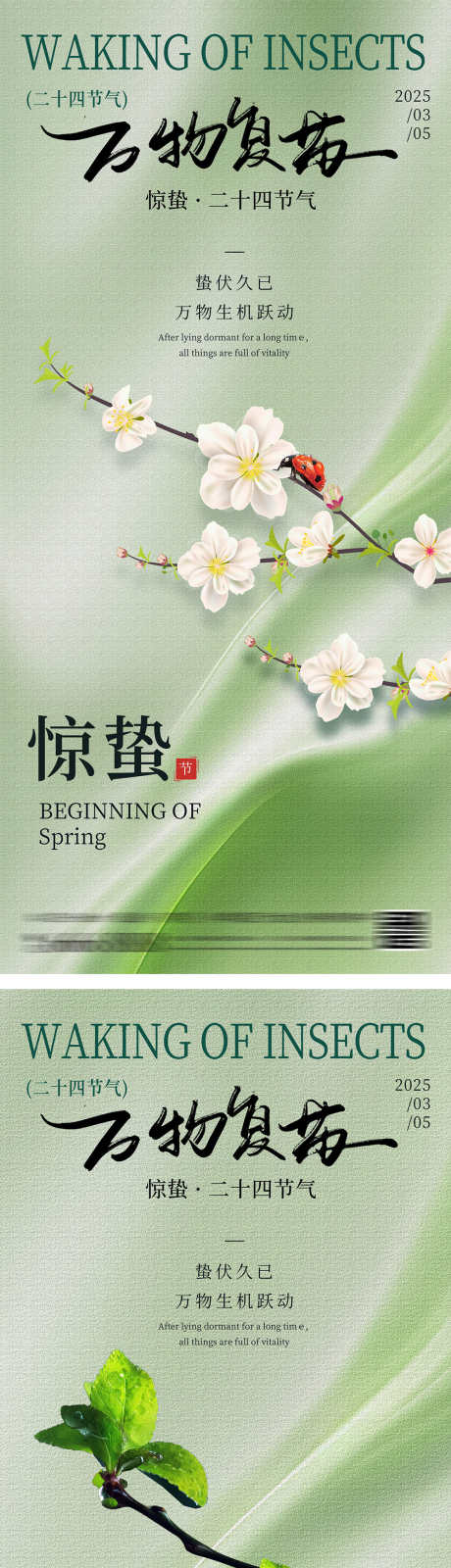 地产中式惊蛰海报_源文件下载_PSD格式_1000X4355像素-肌理,质感,丝绸-作品编号:2025031217236082-志设-zs9.com