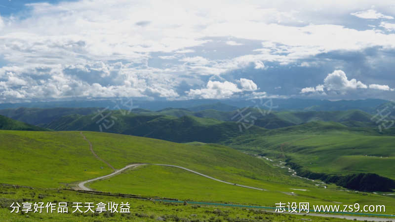 草原风景视频
