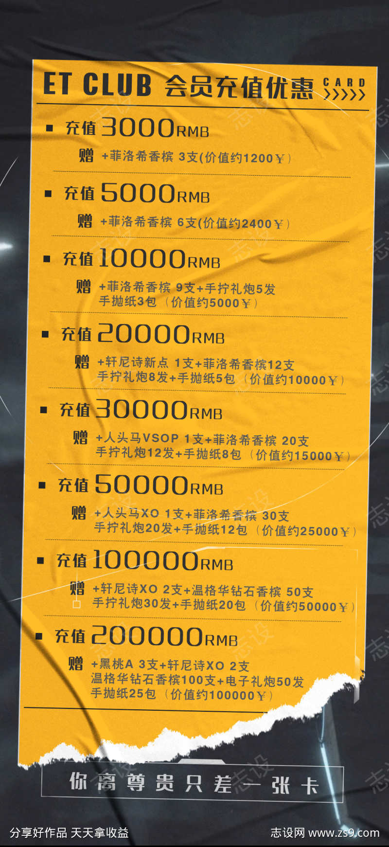 酒吧热点海报