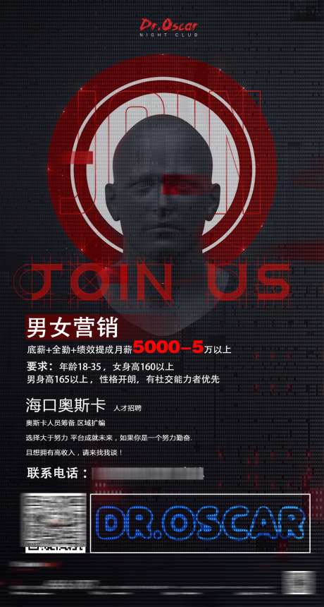 酒吧招聘海报_源文件下载_PSD格式_1080X2020像素-悬赏,营销,招募-作品编号:2025031515285143-志设-zs9.com