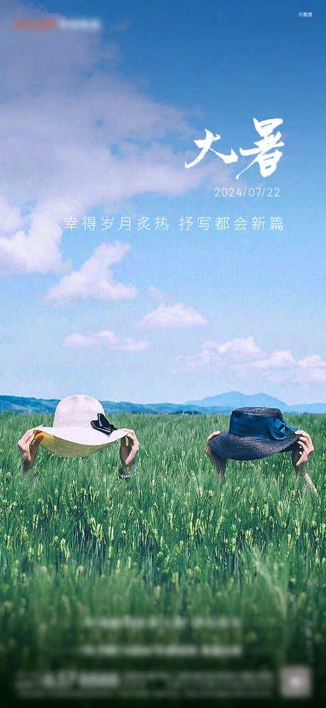 大暑节气海报_源文件下载_AI格式_1333X2896像素-节气,海报,单图-作品编号:2025031716425864-志设-zs9.com