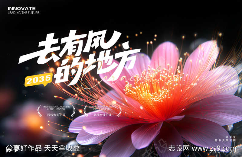 医美宣传活动展板