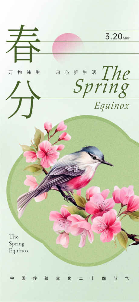 春分喜鹊海报_源文件下载_PSD格式_1080X2337像素-喜鹊,春天,春日-作品编号:2025031814076242-志设-zs9.com