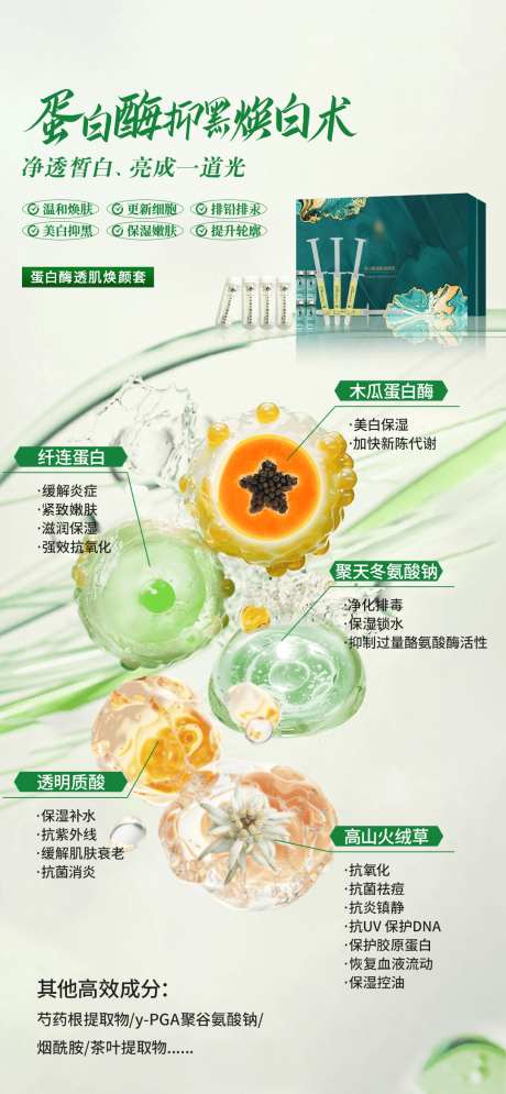 美业美容护肤产品精华成分海报_源文件下载_PSD格式_1080X2336像素-成分,精华,产品-作品编号:2025031915336379-志设-zs9.com