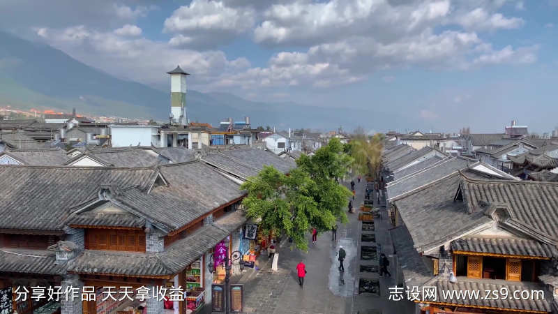 云南著名旅游景区大理古城