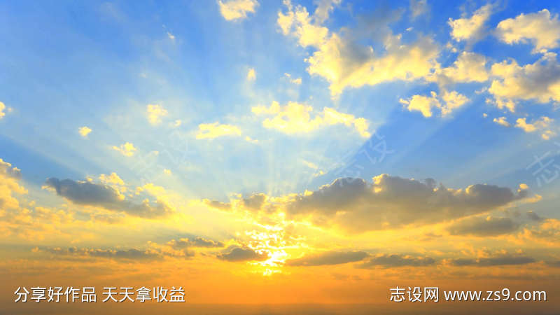 云彩飘逸天空