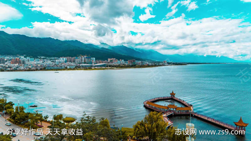 云南大理下关洱海公园