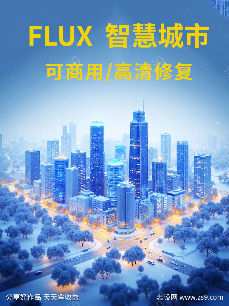 智慧城市科技城市背景