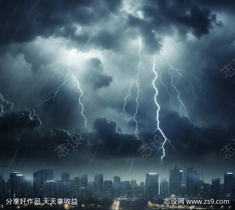自然打雷音效