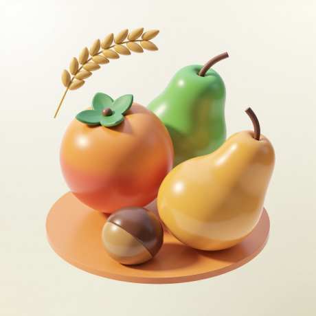 超细腻渲染极简风3d物品_源文件下载_safetensors格式_2048X2048像素-3d,食物,画风加强-作品编号:2025032410049430-志设-zs9.com