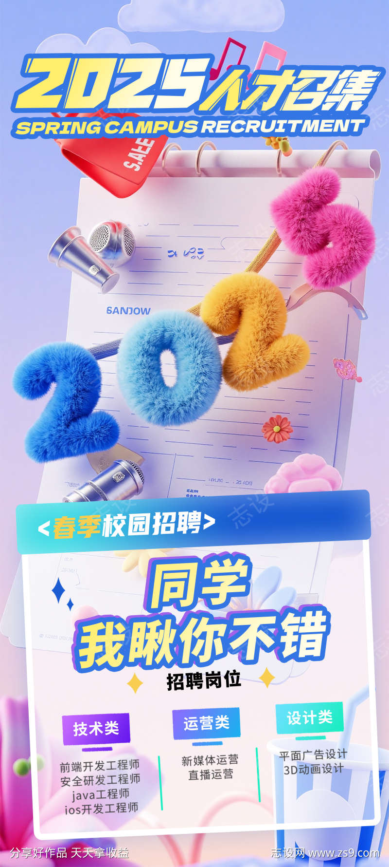 2025招聘海报