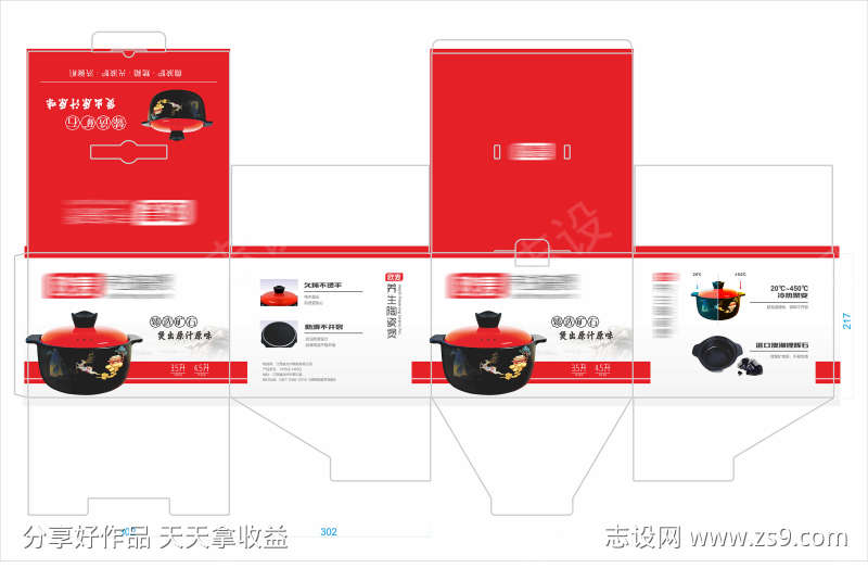 包装展开图