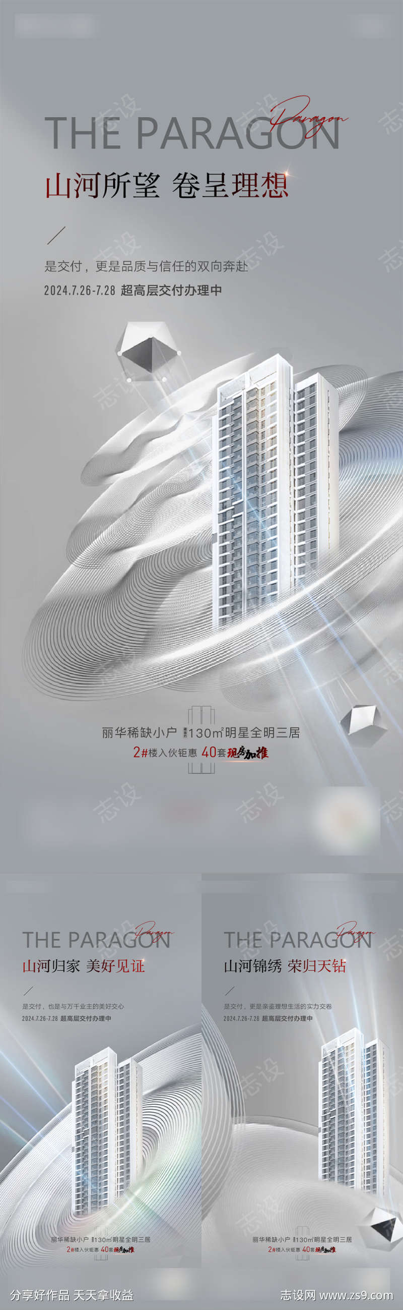 系列提报画面