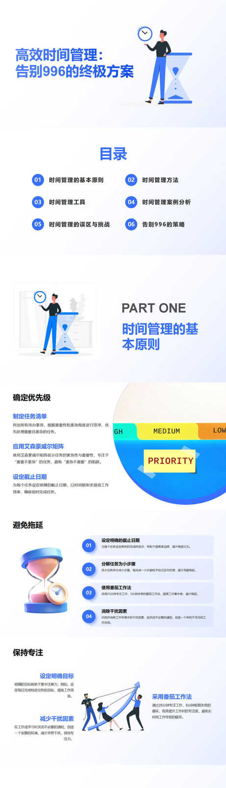 高效时间管理方案PPT_源文件下载_PPT,PPTX格式_853X12000像素-流程,管理,时间-作品编号:2025033113505702-志设-zs9.com