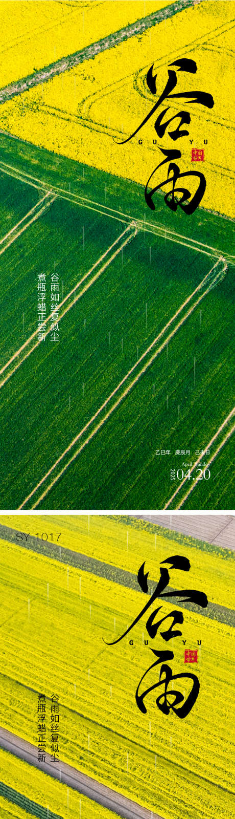 二十四节气谷雨海报_源文件下载_AI格式_800X3481像素-插画,医美,创意-作品编号:2025040716468459-志设-zs9.com