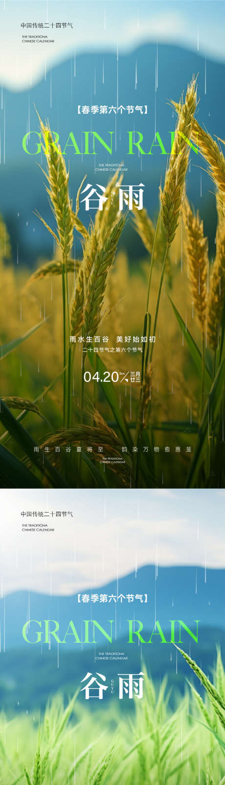 24节气谷雨_源文件下载_AI格式_1125X4872像素-谷雨,春天,春季-作品编号:2025040813289622-志设-zs9.com