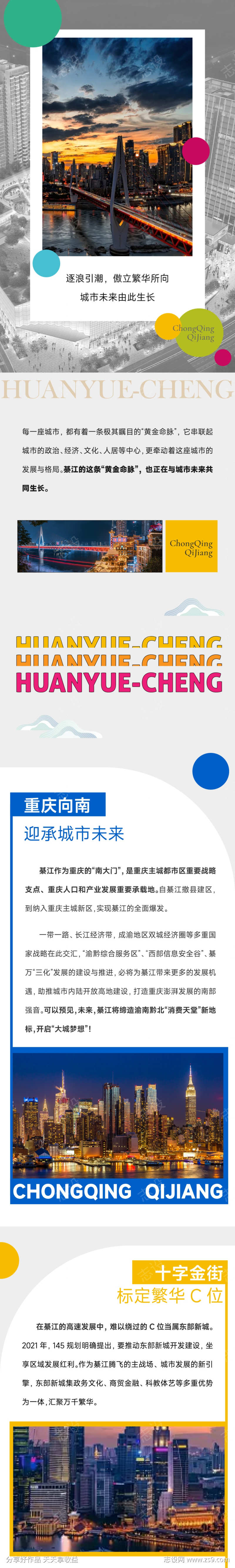 地产商业长图推文