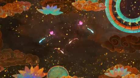 中国风敦煌莲花座蝴蝶视频_视频素材下载_MP4格式_1920X1080像素-彩蝶,莲花座,敦煌-作品编号:2025040911234322-志设-zs9.com