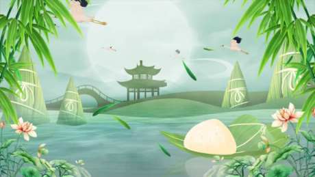 中国风端午节视频_视频素材下载_MP4格式_3840X2160像素-竹子,仙鹤,粽子-作品编号:2025040912065391-素材库-www.sucai1.cn