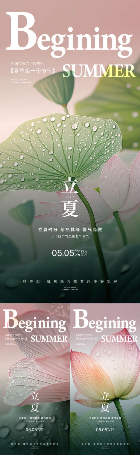 24节气立夏_源文件下载_AI格式_1125X3653像素-荷花,夏季,立夏-作品编号:2025041011326098-志设-zs9.com