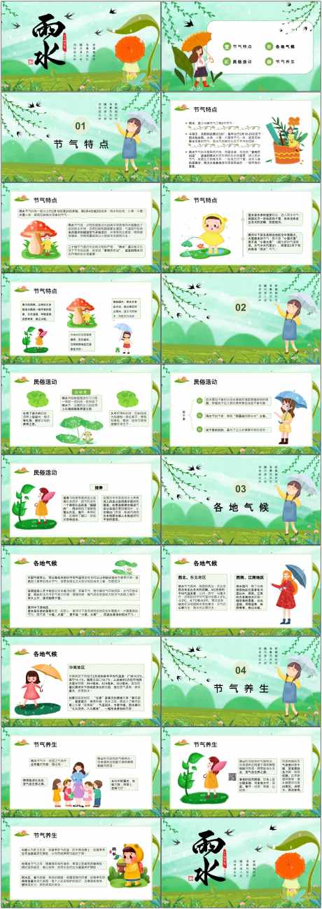 雨水节气ppt_源文件下载_PPT,PPTX格式_1800X5070像素-节气,ppt,民俗-作品编号:2025051316076547-志设-zs9.com