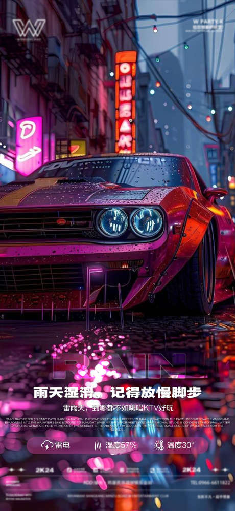 雨天湿滑酒吧提醒海报_源文件下载_PSD格式_1080X2340像素-提醒,慢行,酒吧-作品编号:2025041111428737-志设-zs9.com