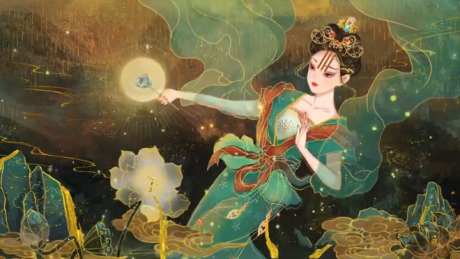 敦煌舞女背景视频_视频素材下载_MP4格式_1920X1080像素-中国风,古风,异域-作品编号:2025041916459172-志ʹ֣֤֚֫֗ׄ设˘网